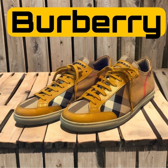 Burberry Sz 41 check sneakers in great condition 🔥EUC🔥 - Picture 1 of 14